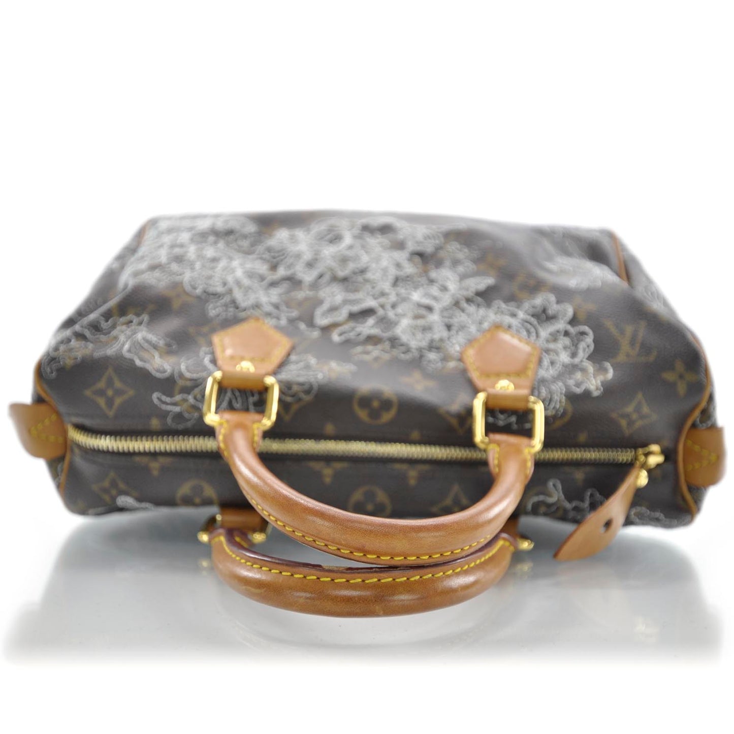 Monogram Dentelle Speedy 30 Silver