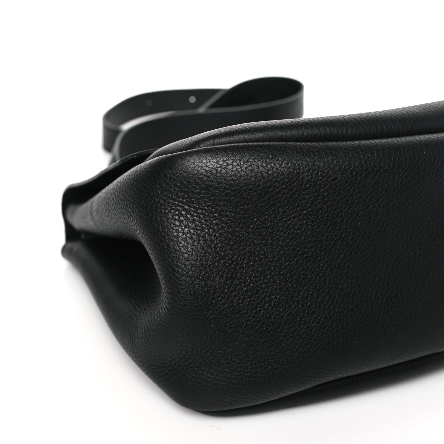 The Row Calfskin Small Mail Bag Black 7 of 9