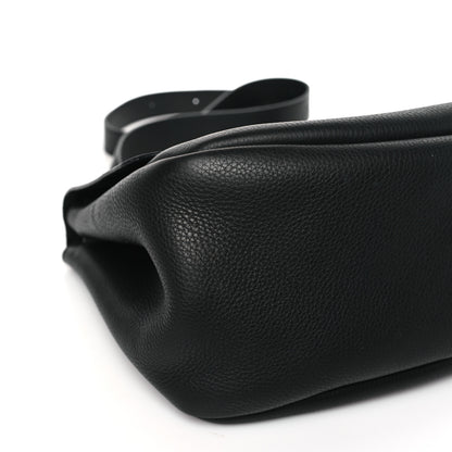 The Row Calfskin Small Mail Bag Black 7 of 9