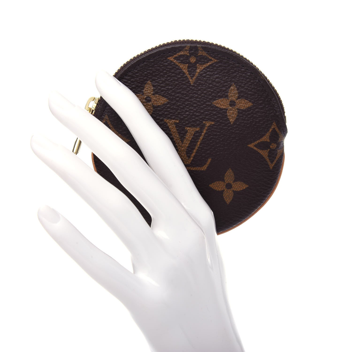 Louis Vuitton Monogram Round Coin Purse 2 of 8