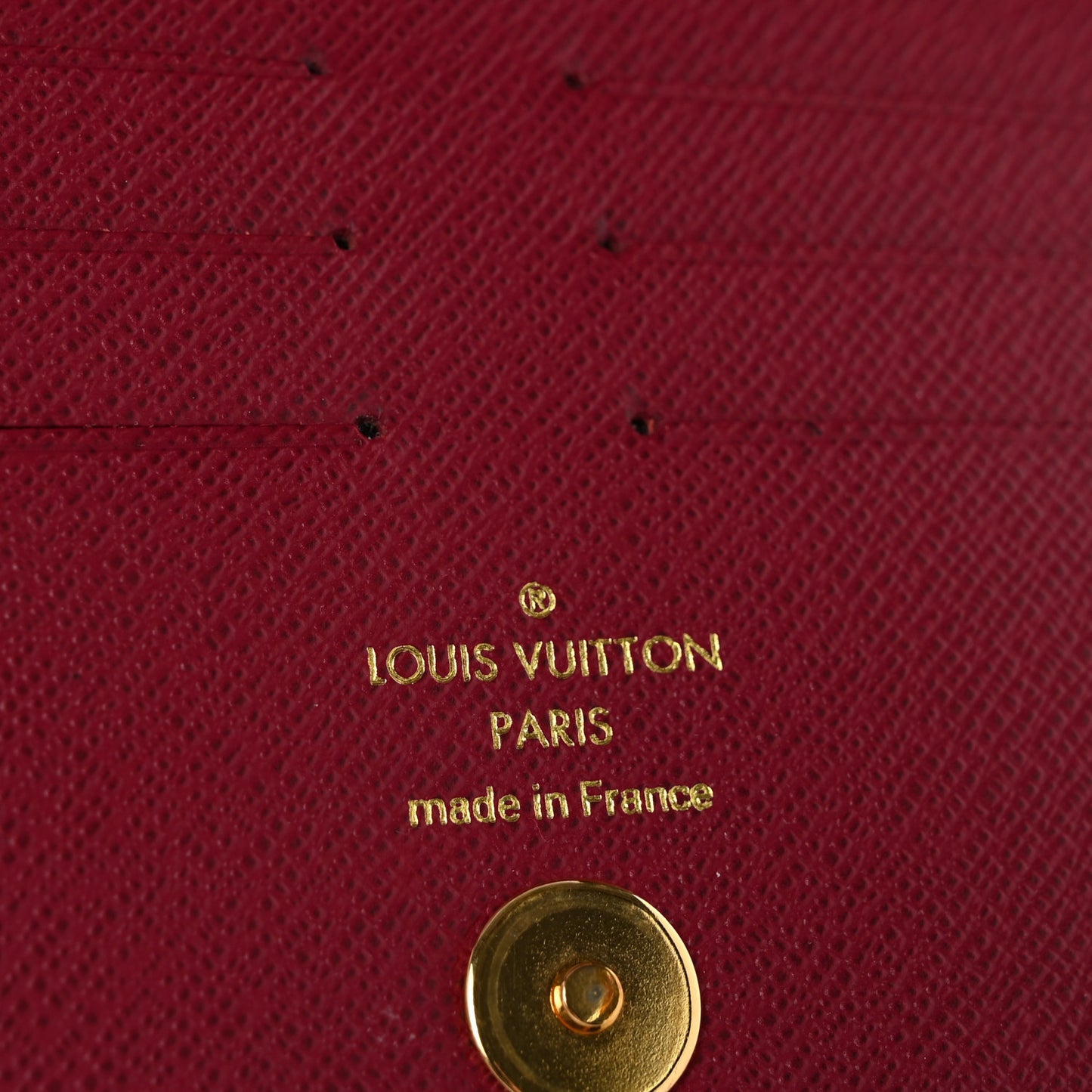 Monogram Adele Wallet Fuchsia