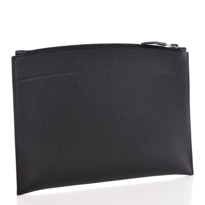 Hermes Togo Bazar Pouch Black 3 of 7