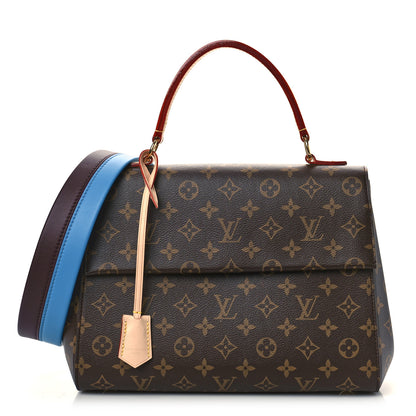 Louis Vuitton Monogram Cluny MM Blue Glacial 1 of 8