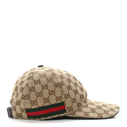 Gucci Monogram Web Baseball Hat S Beige Cocoa 5 of 12