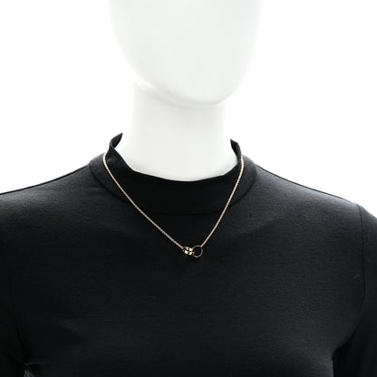 Cartier 18K Pink Gold Interlocking LOVE Necklace 2 of 5