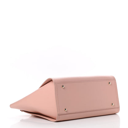 Chanel Caviar Small Studded Deauville Tote Light Pink 3 of 12