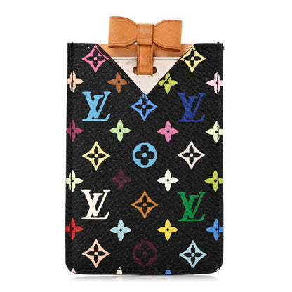 Louis Vuitton Monogram Multicolor Mirror and Case Pouch Black 1 of 7