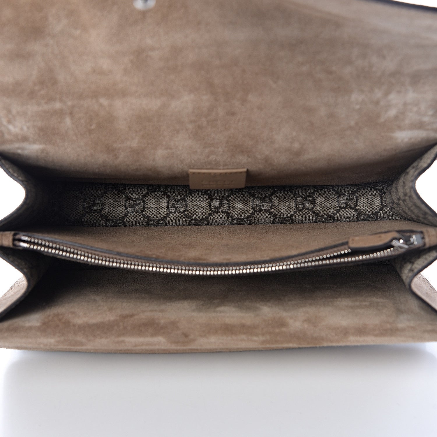 Gucci GG Supreme Monogram Small Dionysus Shoulder Bag Taupe 5 of 14