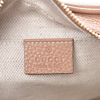 Gucci Pebbled Calfskin Small Soho Disco Bag Camelia 6 of 7
