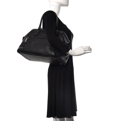 Marc Jacobs Textured Calfskin Medium Incognito Satchel Black 2 of 14