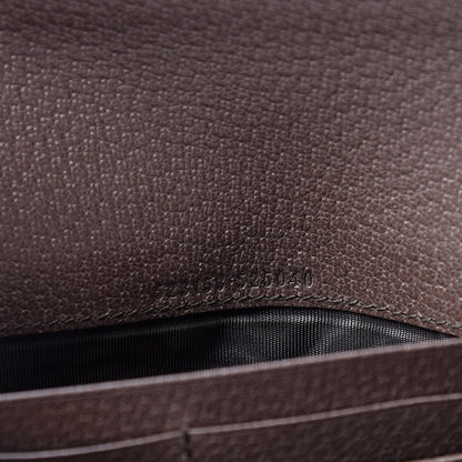 Gucci GG Supreme Monogram Web Ophidia Continental Wallet Brown 7 of 7