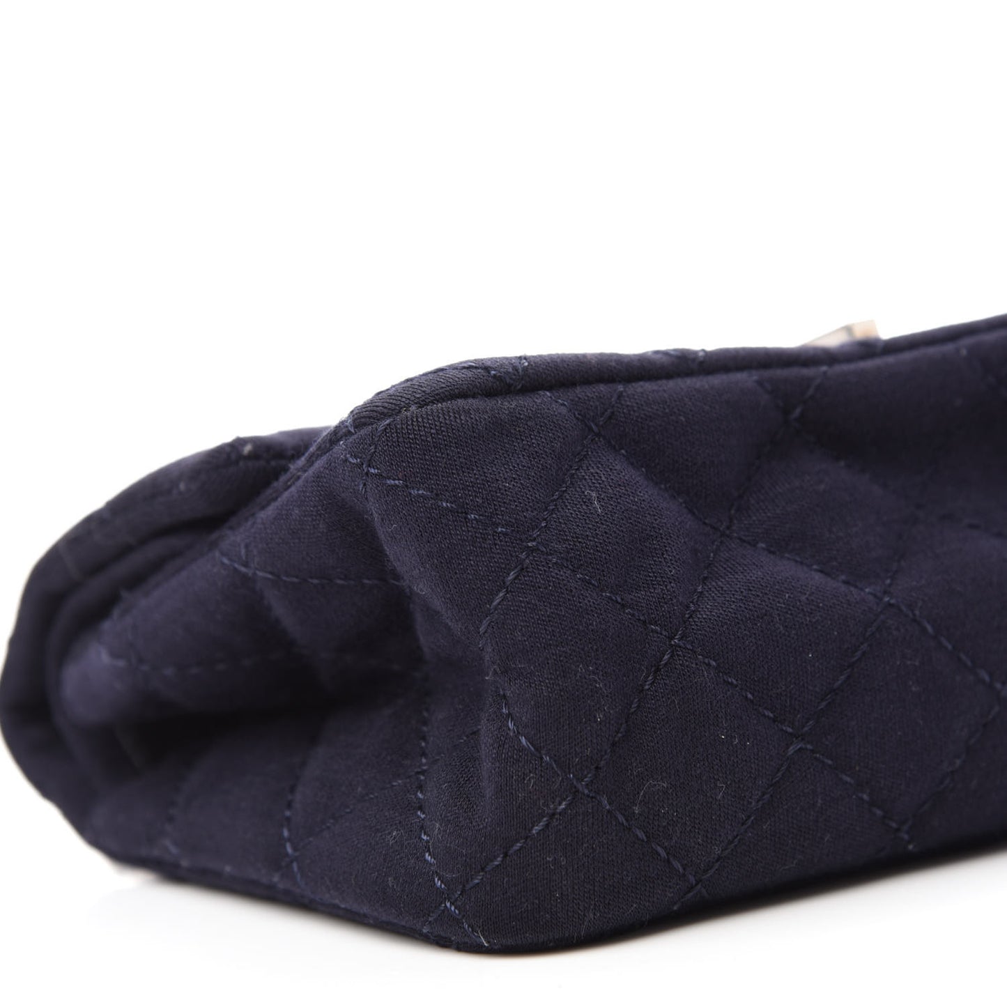 Jersey Quilted 2.55 Reissue Mini Flap Navy Blue