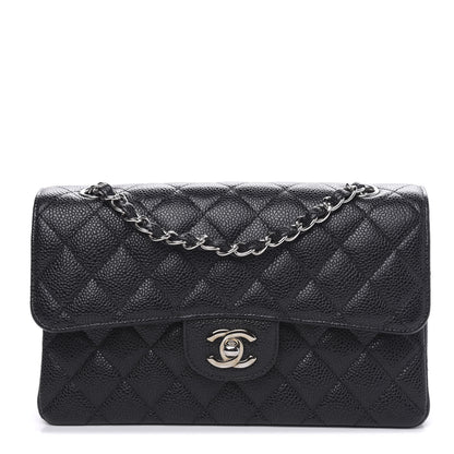 Chanel Caviar Quilted Small Double Flap Black 1 of 12