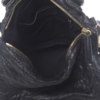 Givenchy Tumbled Sheepskin Medium Pandora Bag Black 5 of 17