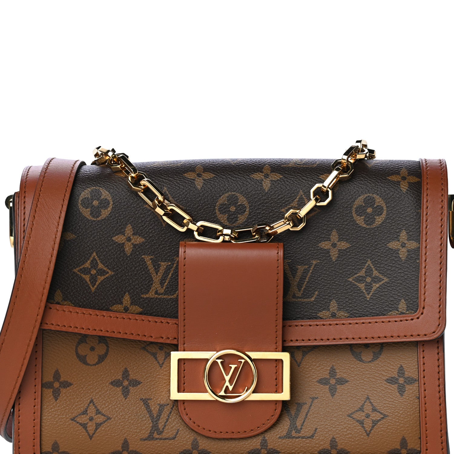 Louis Vuitton Reverse Monogram Dauphine MM 7 of 13