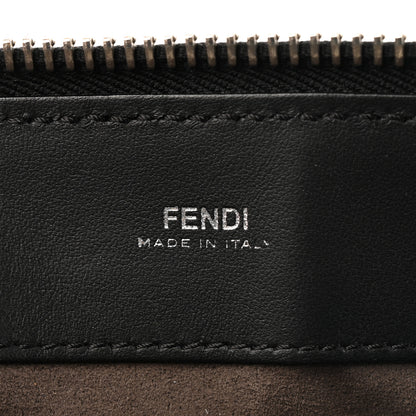 Fendi Vitello Baltico Dolce Elaphe DotCom Satchel Dark Grey 8 of 15