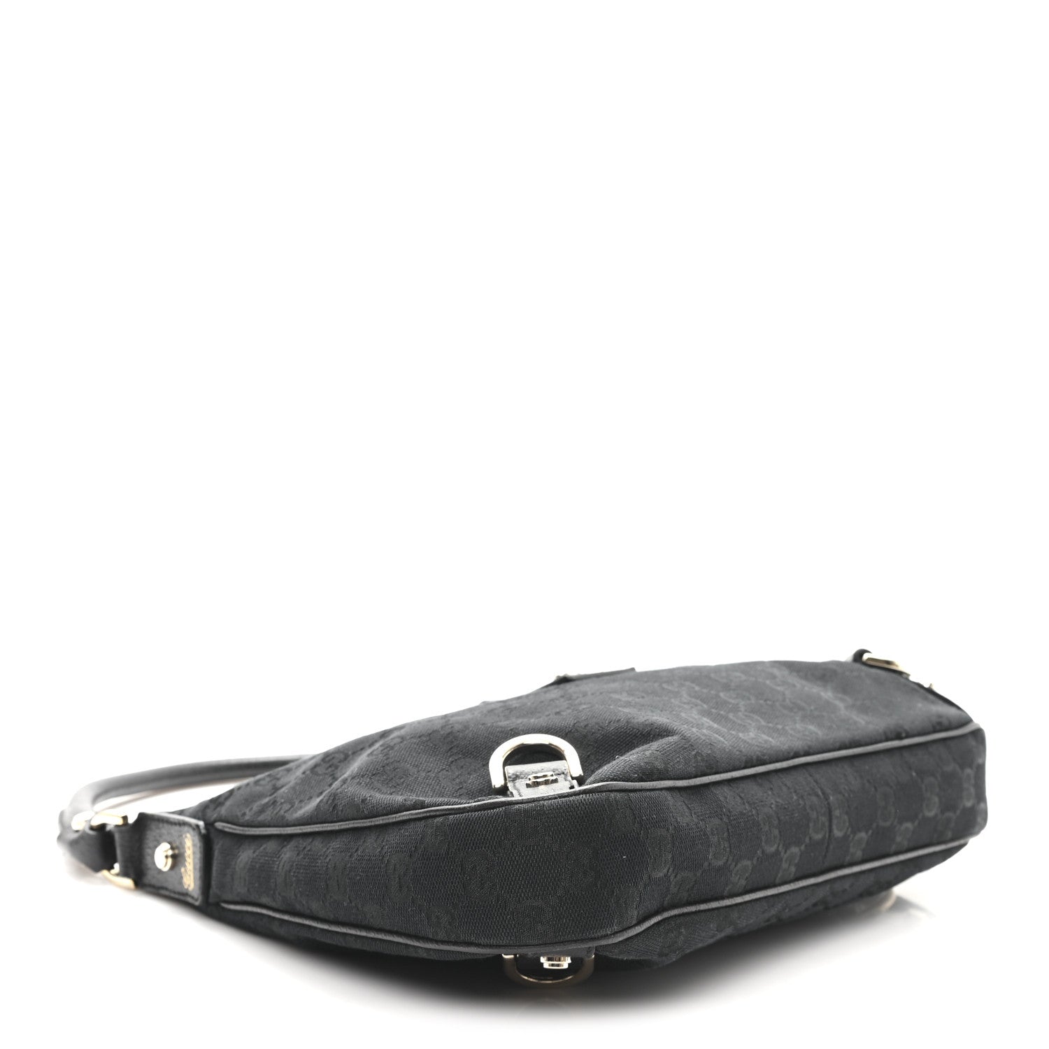 Gucci Monogram Medium Abbey D Ring Hobo Black 4 of 10