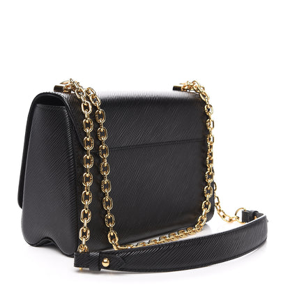 Louis Vuitton Epi Twist Shoulder Bag MM Black 2 of 8