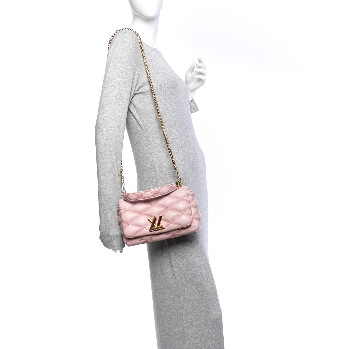 Lambskin Malletage Top Handle GO-14 MM Raspberry