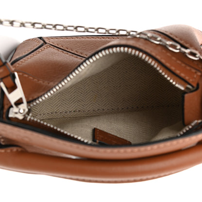 Loewe Calfskin Nano Puzzle Bag Tan 5 of 10