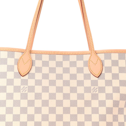 Louis Vuitton Damier Azur Neo Neverfull GM Rose Ballerine 14 of 14