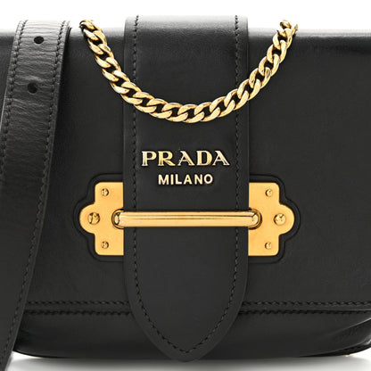 Prada City Calf Cahier Belt Bag Black 8 of 10
