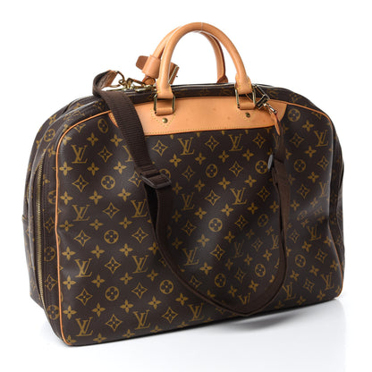 Louis Vuitton Monogram Alize 2 Compartment Luggage Travel Bag 2 of 9