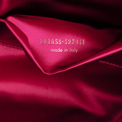 Saint Laurent Calfskin Monogram Large Belle De Jour Clutch Pink 7 of 7
