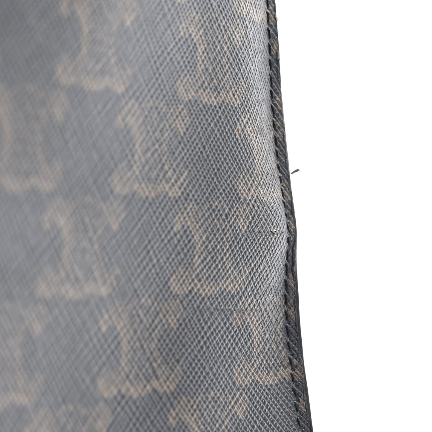 Triomphe Canvas Calfskin Small Vertical Cabas Tan