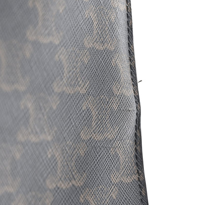 Celine Triomphe Canvas Calfskin Small Vertical Cabas Tan 10 of 10