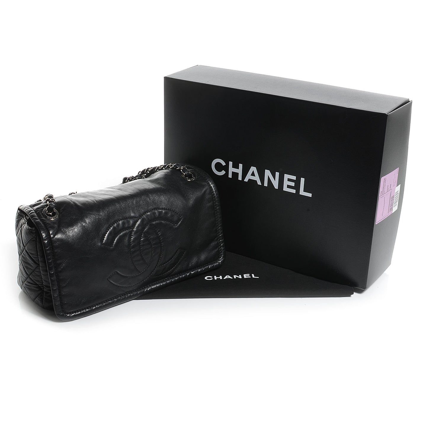 Lambskin Timeless Large Flap Bag Black