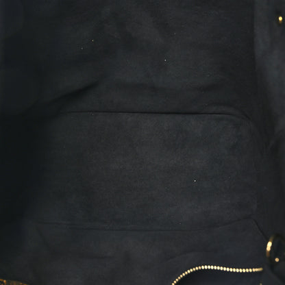 Louis Vuitton Empreinte Monogram Giant Neverfull MM Black Beige 6 of 10