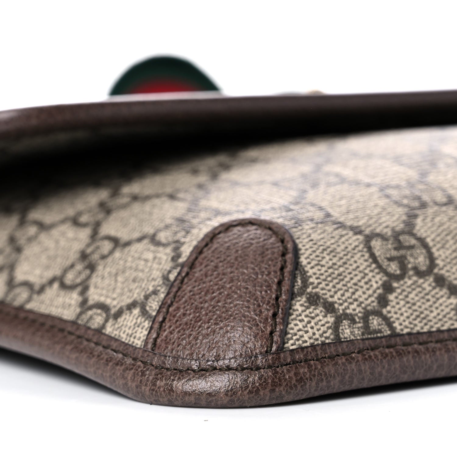 Gucci GG Supreme Monogram Neo Vintage Web Belt Bag Brown 8 of 10