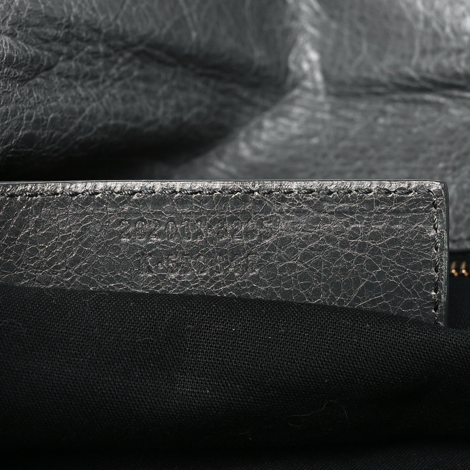 Balenciaga Agneau Giant 12 Rose Gold Hardware Envelope Clutch Tarmac 8 of 11