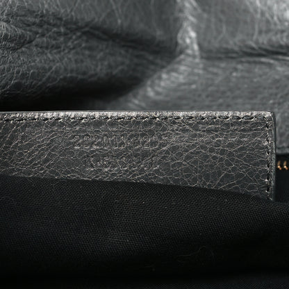 Balenciaga Agneau Giant 12 Rose Gold Hardware Envelope Clutch Tarmac 8 of 11