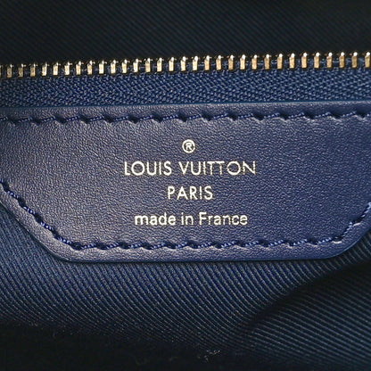 Louis Vuitton Monoglam Keepall 45 Blue 5 of 8