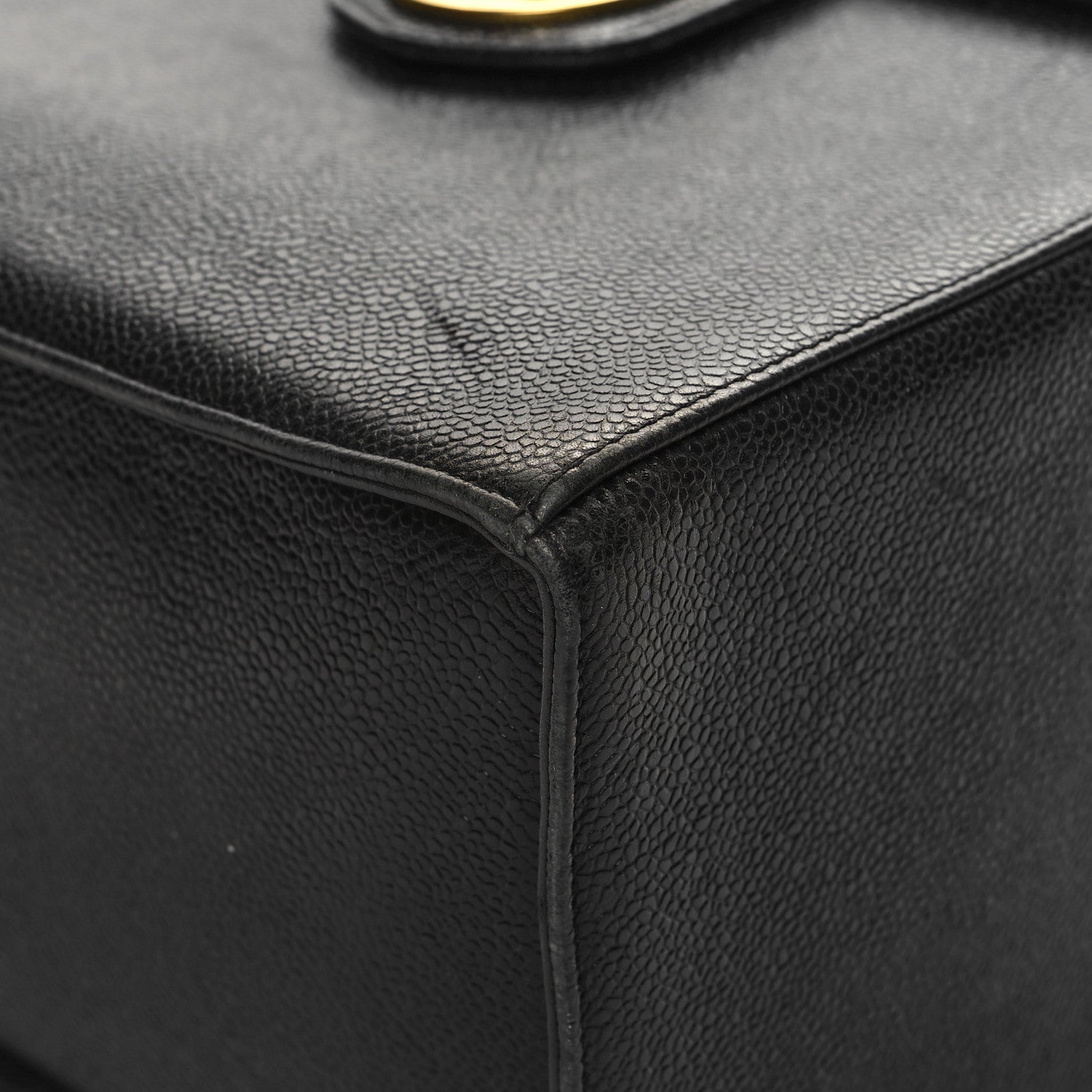 Chanel Caviar Vanity Train Case Black 11 of 16
