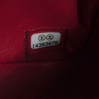 Chanel Patent Quilted East West Flap Red 9 of 9