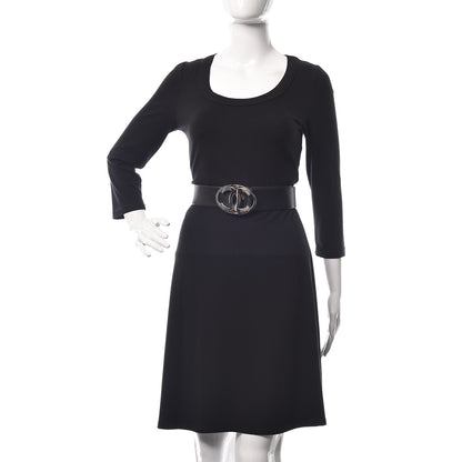 Chanel Calfskin CC Belt 80 32 Black 2 of 9