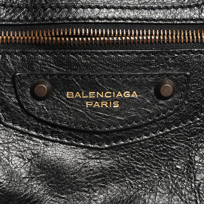 Balenciaga Agneau 24Hour Voyage Travel Bag Black 10 of 14