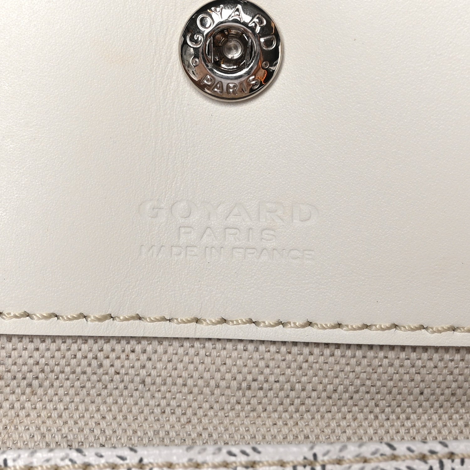 Goyard Goyardine Saint Louis PM White 7 of 13
