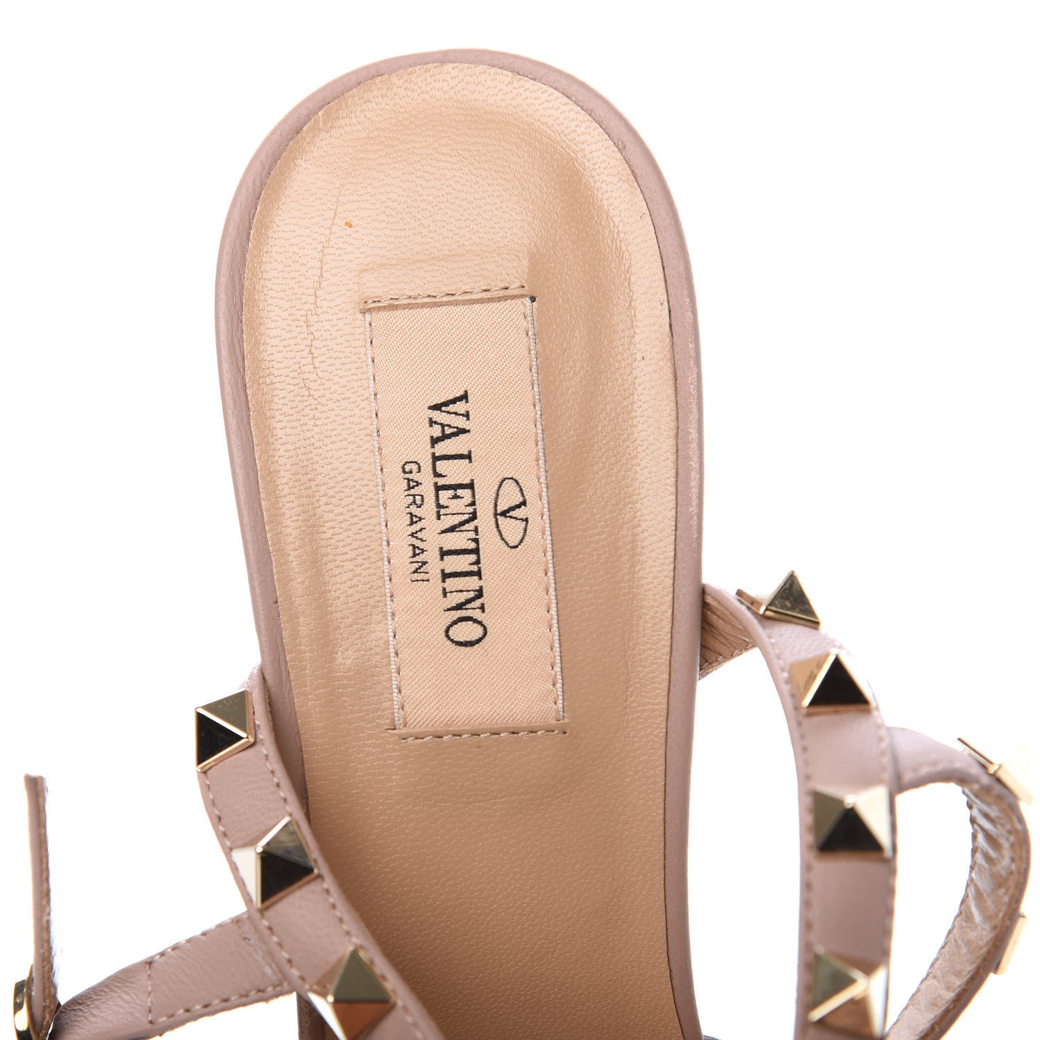 Valentino Garavani Patent Nappa Rockstud Ankle Strap 65mm Pumps 39.5 Black Poudre 7 of 8