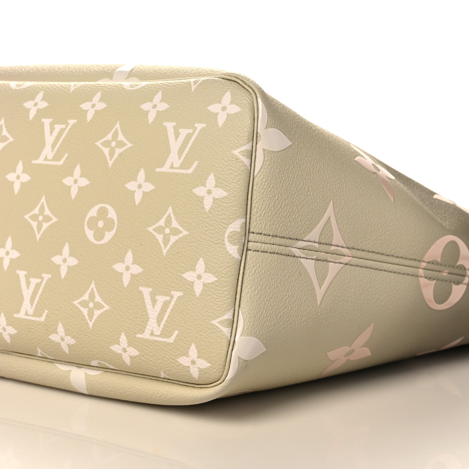 Louis Vuitton Monogram Giant Spring In The City Neverfull MM Sunset Kaki 8 of 8