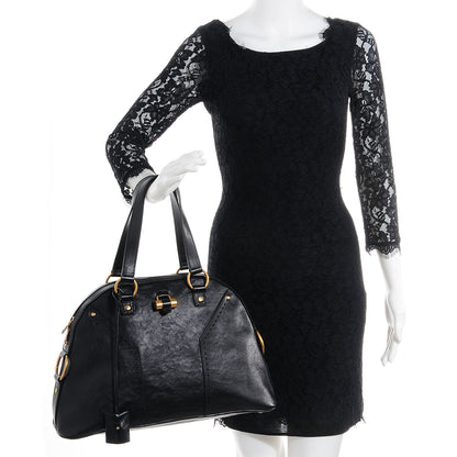 Louis Vuitton Leather Large Muse Black 2 of 10