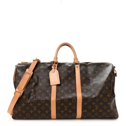 Louis Vuitton Monogram Keepall Bandouliere 55 1 of 9