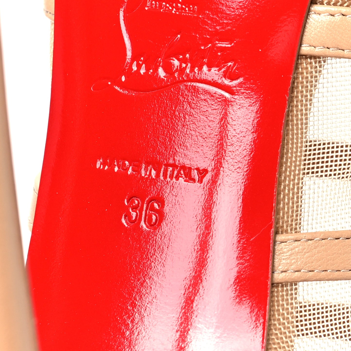 Mesh Doux Voile 120 Peep Toe Platform Booties 36 Nude