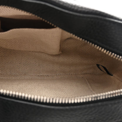 Gucci Pebbled Calfskin Studded Small Soho Disco Bag Black 5 of 10