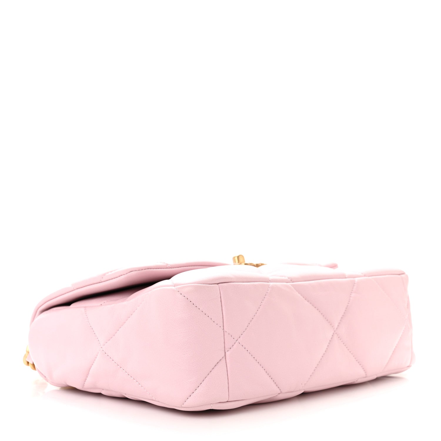 Chanel Lambskin Quilted Medium Chanel 19 Flap Light Pink 4 of 11