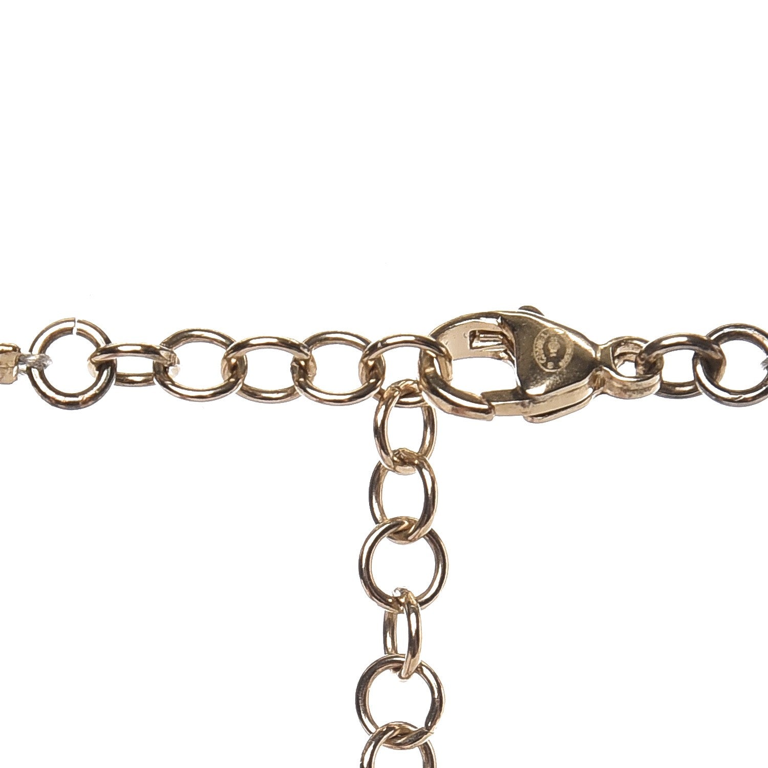 Chanel Graduated Pearl CC Long Necklace Light Gold 3 of 5