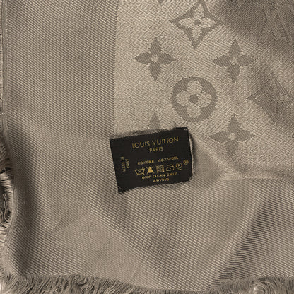 Louis Vuitton Silk Wool Monogram Shawl Verone 2 of 5